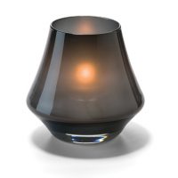 Conische Lamp Glas Zwart Mat 5 X 9 Cm