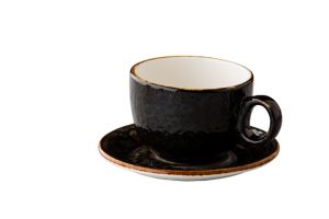 Jersey Latte Koffiekop Stapelbaar Bruin 350 Ml