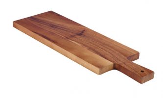 Acacia Plank Langwerpig Met Handvat 38 X 15 X 2 Cm